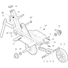 TORNILLO ORIGINAL EMAK YN6433110 | Newgardenstore.eu