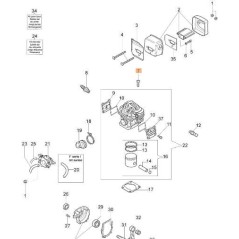 ORIGINAL EMAK SCHRAUBE 3860095R