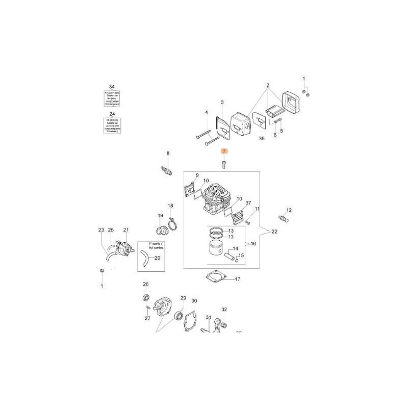 VIS EMAK ORIGINALE 3860095R