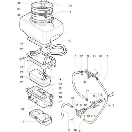 ANELLO DI TENUTA ORIGINALE EMAK 3050055R | Newgardenstore.eu