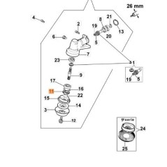 ANELLO DI TENUTA ORIGINALE EMAK 3050018R | Newgardenstore.eu
