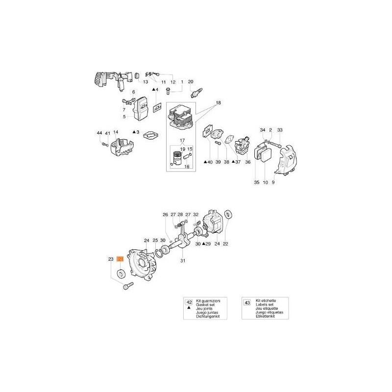 ANELLO DI TENUTA ORIGINALE EMAK 61070075