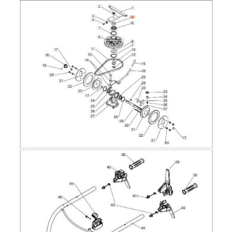 ENTRETOISE ORIGINALE EMAK PB0302020025 | Newgardenstore.eu