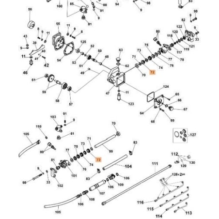 ENTRETOISE ORIGINALE EMAK S0072000 | Newgardenstore.eu
