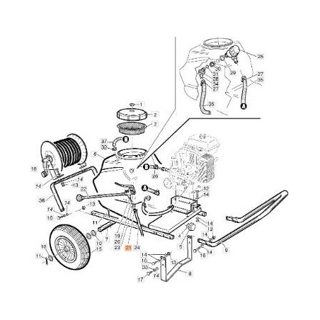 ABRAZADERA ORIGINAL EMAK U10030089F | Newgardenstore.eu