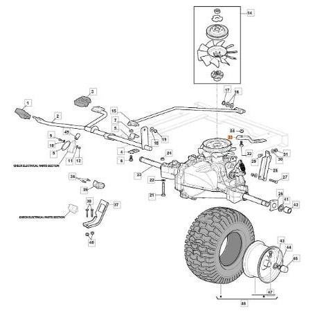 ORIGINAL EMAK G325318251E0 LEVER | Newgardenstore.eu