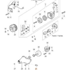 DISPOSITIVO X AGGANCIO GUAINA ORIGINALE EMAK 4197011R | Newgardenstore.eu