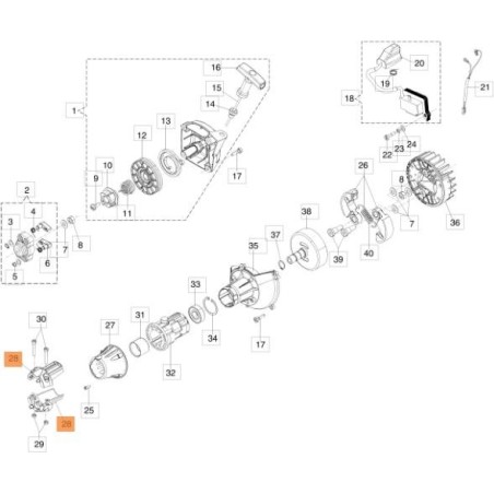 TEGOLO ORIGINALE EMAK 61200192AR | Newgardenstore.eu