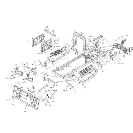 WASHER D.32xD.10.5x8 ORIGINAL EMAK TS000014R | Newgardenstore.eu