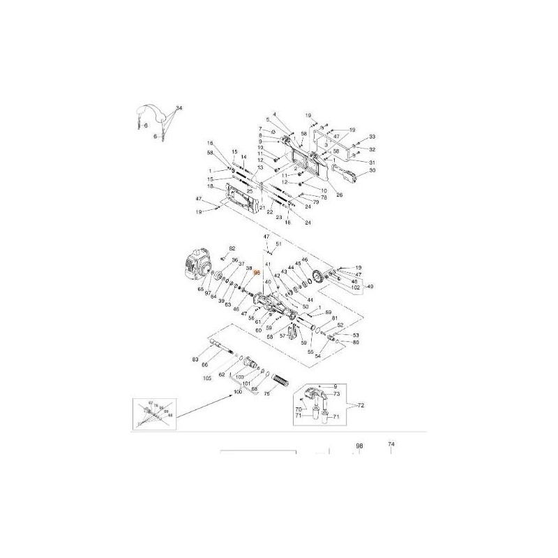 Rodamientos de bolas 17x35x14 63003 2RS Original EMAK CS01270160