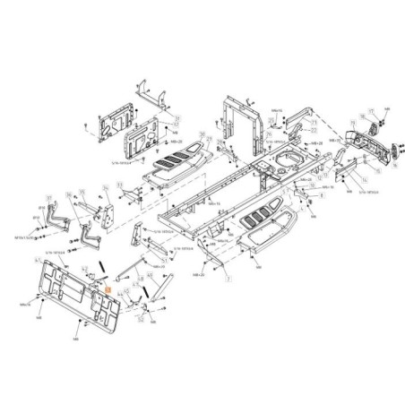 GANCIO SX ORIGINALE EMAK TS000190R | Newgardenstore.eu