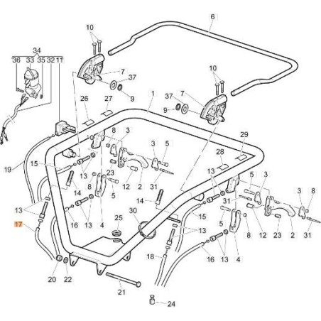 ACCIONAMIENTO DE ENCENDIDO ORIGINAL EMAK YN5472560 | Newgardenstore.eu