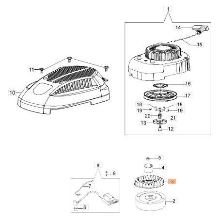 VENTILADOR ORIGINAL EMAK L66150426 | Newgardenstore.eu