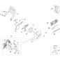 DOUILLE DE FIXATION DE SUPPORT SUPÉRIEUR (PACK : 2 PIÈCES) ORIGINAL EMAK 50250138AR
