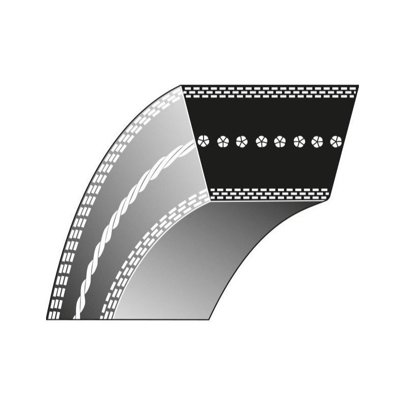 Cinghia trapezoidale rasaerba tagliaerba tosaerba 22-305 HAKO NOMA A32,5