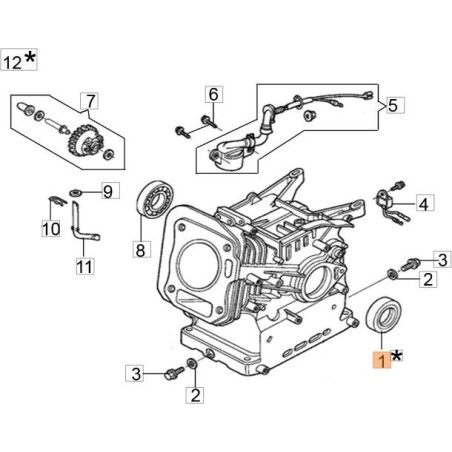 ANELLO DI TENUTA ORIGINALE EMAK L66150478 | Newgardenstore.eu