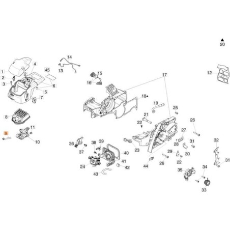 VIS EMAK ORIGINALE 3891064R | Newgardenstore.eu