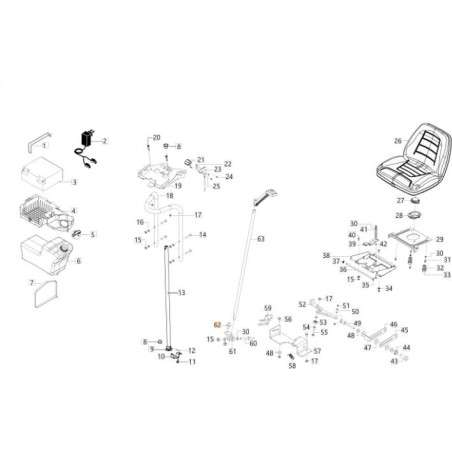 VIS D'ORIGINE EMAK AK47373330R | Newgardenstore.eu