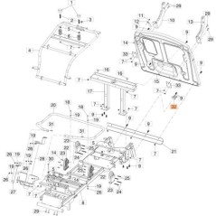 AGGANCIO ORIGINALE EMAK 68130547R | Newgardenstore.eu