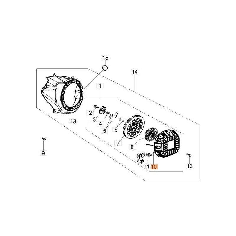 CUERDA DE ARRANQUE ORIGINAL EMAK L66150337