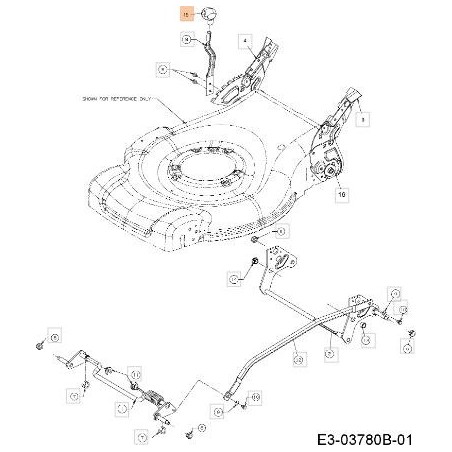 ORIGINAL EMAK KNOB C72004097 | Newgardenstore.eu