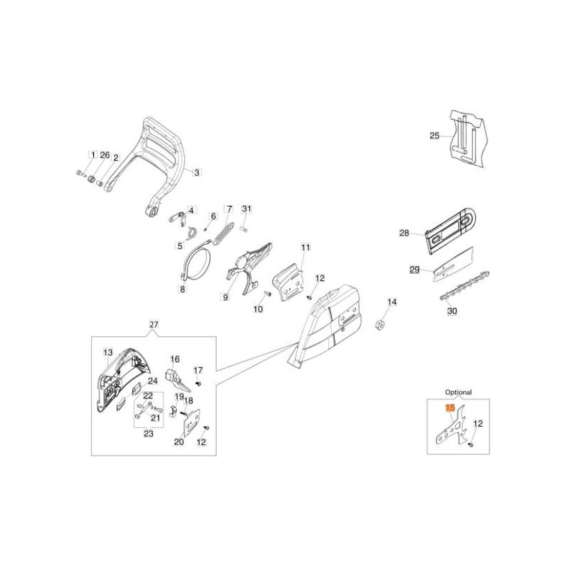 GRIFFE EMAK ORIGINALE 50250125R