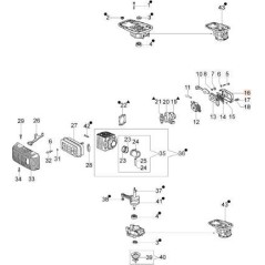 TAPA DE FILTRO ORIGINAL EMAK 4100371C | Newgardenstore.eu