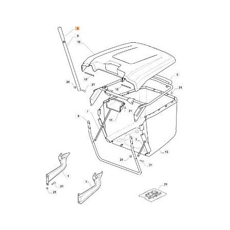 ORIGINAL EMAK KNOB G125394508E0 | Newgardenstore.eu