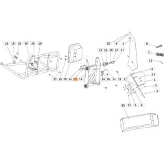 INTERRUPTEUR DE FIN DE COURSE DE PANIER EMAK ORIGINAL SGS532014412143R | Newgardenstore.eu