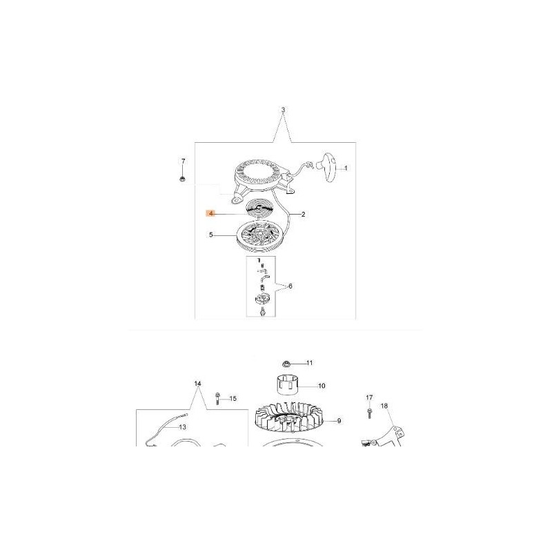 MOLLA AVVIAMENTO ORIGINALE EMAK L66150105