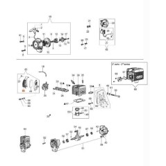 COMPLETE LEVER ORIGINAL EMAK L66151168