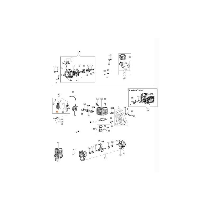 COMPLETE LEVER ORIGINAL EMAK L66151168