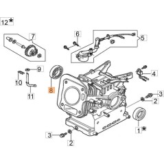 KUGELLAGER 25X52X15 6205 ORIGINAL EMAK L66150355