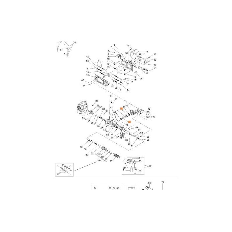 Rodamientos de bolas 20x52x15 6304 originales EMAK CS01270147