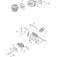 MOLLA X LEVA STARTER/STOP (INOX) ORIGINALE EMAK 50200031R