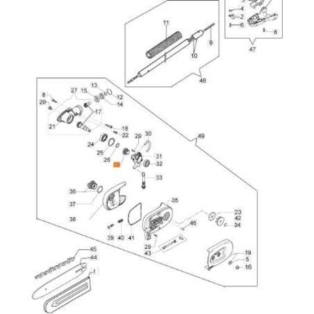 VIS SANS FIN EMAK ORIGINALE 61240069R | Newgardenstore.eu