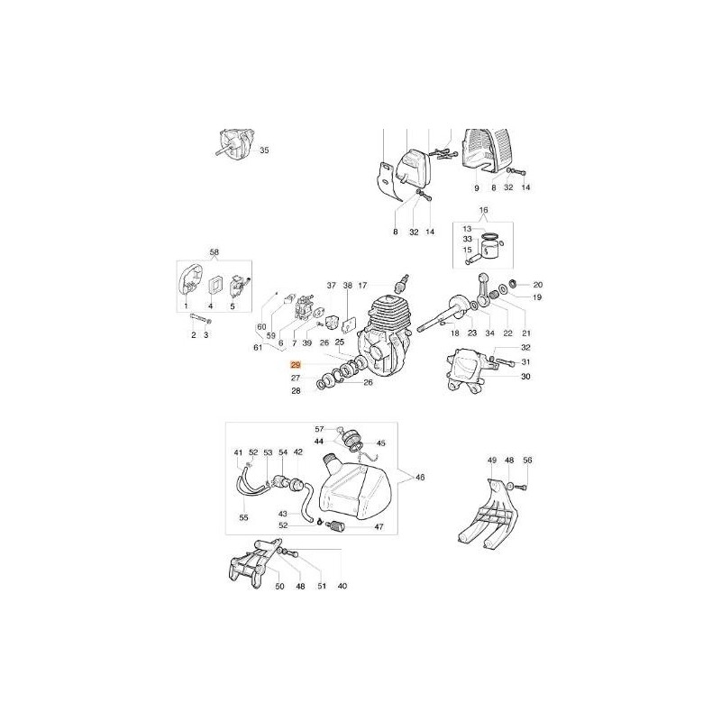 BAGUE D'ÉTANCHÉITÉ EMAK ORIGINALE 3050030R