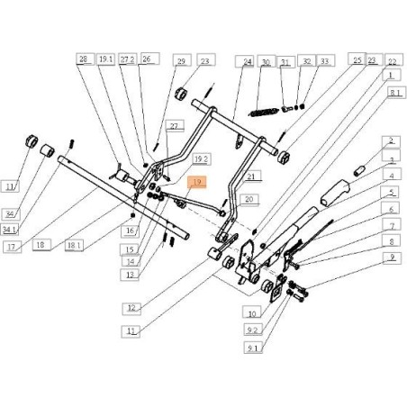 TORNILLO ORIGINAL EMAK SGN532150507 | Newgardenstore.eu