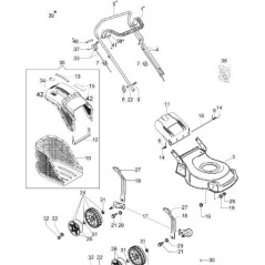 COPERCHIO ORIGINALE EMAK 66070523R | Newgardenstore.eu
