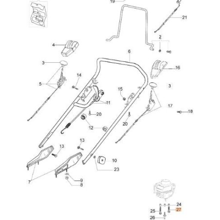 VIS EMAK ORIGINALE 3906165R | Newgardenstore.eu