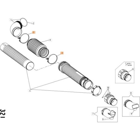 ABRAZADERA ORIGINAL EMAK CFI6905700 | Newgardenstore.eu