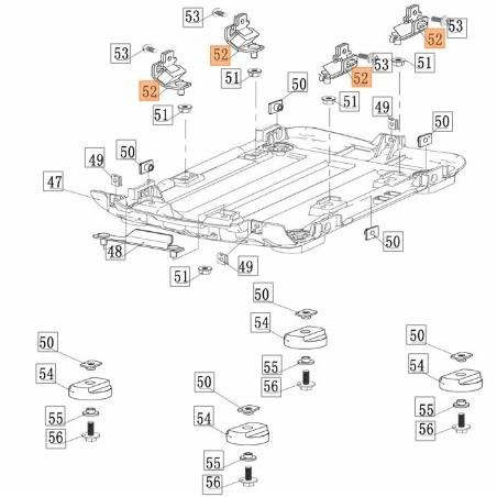 SUPPORTO ANTIVIBRANTE ORIGINALE EMAK L66152557 | Newgardenstore.eu