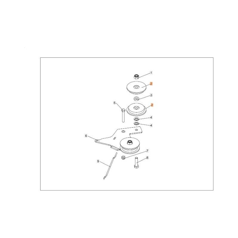 ORIGINAL HALBRIEMENSCHEIBE EMAK PB0340040014