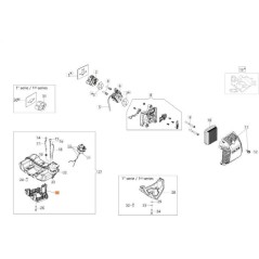 FOOT FOR TANK GR.2011 ORIGINAL EMAK 61280354R