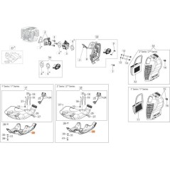 SUPPORT D'ORIGINE EMAK 61400077R