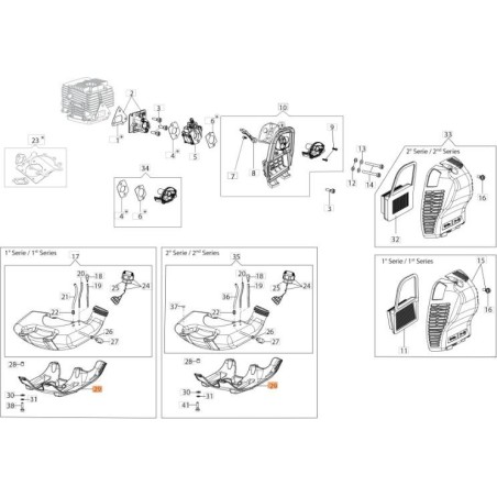 SUPPORT D'ORIGINE EMAK 61400077R | Newgardenstore.eu