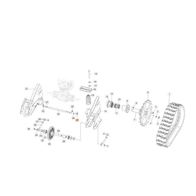 JOINT D'ANGLE M10 DIN 71802 ORIGINAL EMAK 68130336R