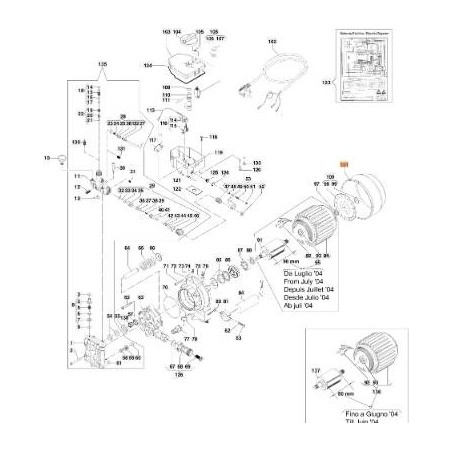 CUBIERTA DE VENTILADOR EMAK ORIGINAL CH04660027 | Newgardenstore.eu
