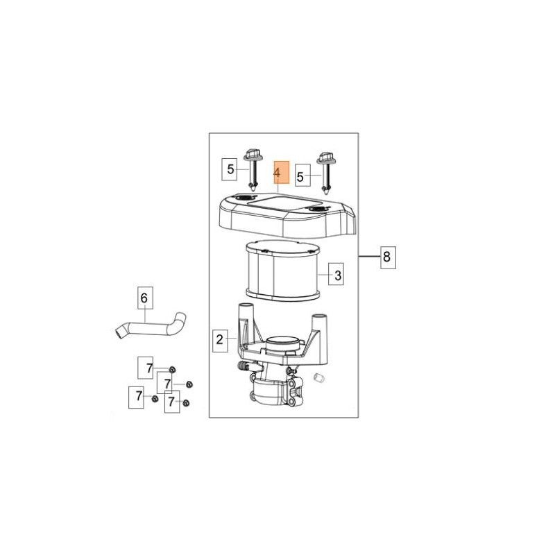 COUVERCLE EMAK ORIGINAL L66151297
