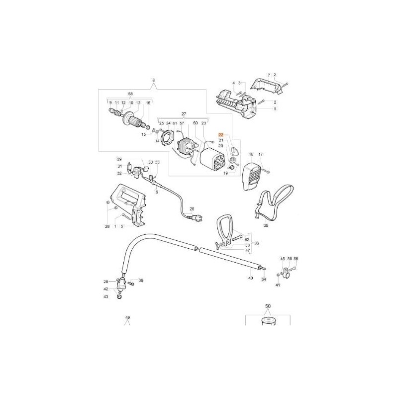 SCHUNK BÜRSTE L82 F10 (X ELEKTROMOTOR) ORIGINAL EMAK 011500345R
